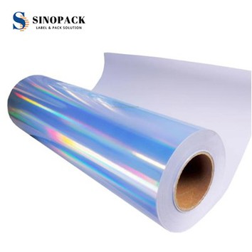 Inkjet Silver Polypropylen Etikettmaterial