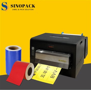 Märkningsetikett för självhäftande kraftutrustning för utomhusbruk